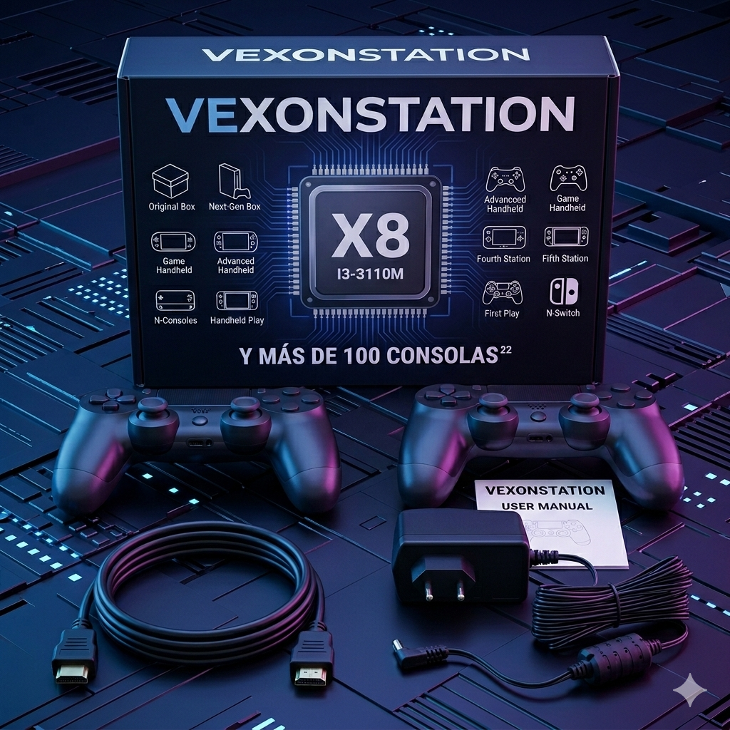 Emulador para TV VexonStation 40.000 Juegos